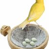 Pet Bird FOIBURELY | Foiburely Bird Nest Canary Finch Parrot Nest With Felt(4.5 Inches)