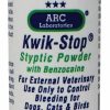 Pet Bird Arc International | Arc Laboratories Kwik-Stop Styptic Powder For Dogs, Cats, And Birds, 14 G