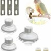 Pet Bird Qimilenzy | Bird Window/Bath/Car/Travel Perch Stand With Suction Cup For Small And Medium Bird Parrot Parakeet Cockatiel Conure Budgie Lovebirds (Simple Wood Perch)