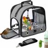 Pet Bird Suertree | Suertree Bird Carrier Bag Bird Travel Cage With Stand, Lightweight Backpack For Parrot, Portable Bird Travel Bag, Pet Transparent Breathable Travel Cage