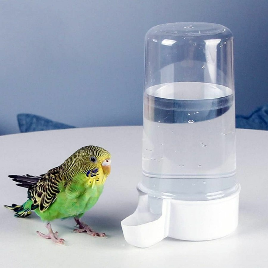 Pet Bird YJJKJ | Yjjkj Pet Bird Water Feeder, 13.5 Oz Parrot Water Dispenser, Bird Cage Suspended Automatic Water Dispenser For Parakeet Budgie Cockatiel Lovebirds