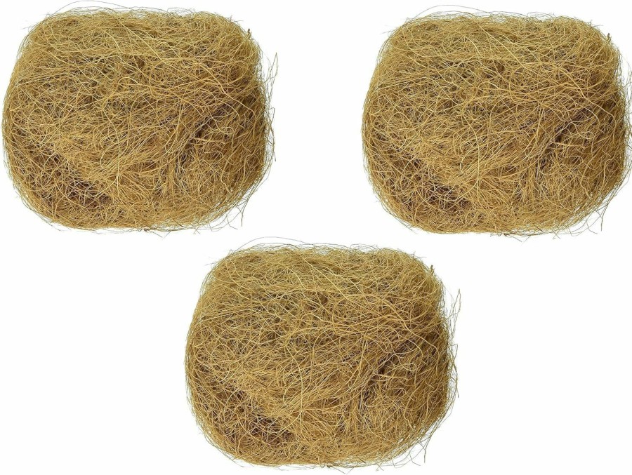 Pet Bird Prevue Pet Products | Prevue Pet Products (3 Pack) Sterilized Natural Coconut Fiber For Bird Nest3