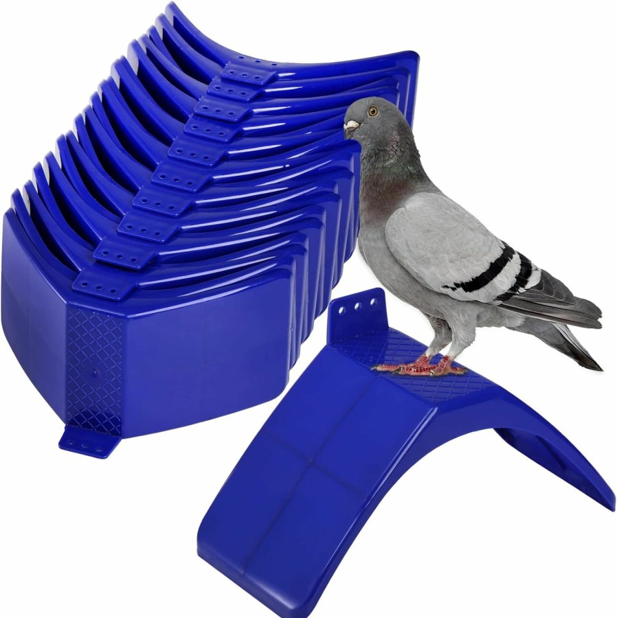 Pet Bird Coloch | Coloch 20 Pcs Dove Rest Stand, Lightweight Pigeon Perches Plastic Birds Roost Holder, Pigeons Dwelling Frame Birdcage Accessories For Parrots And Other Birds